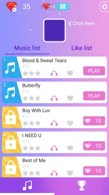 Magic BTS Tiles android App screenshot 0